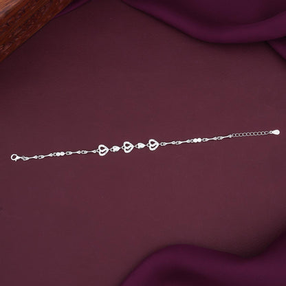 Trishali Silver Bracelet