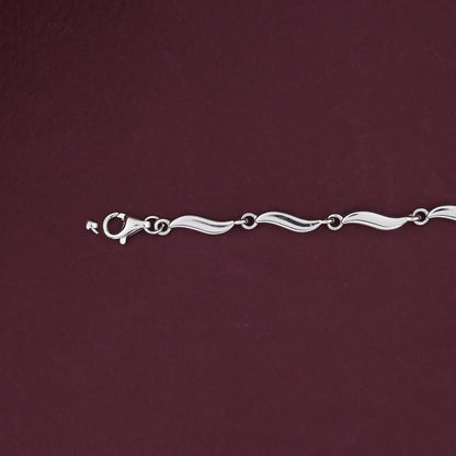 Trendy Glow Silver Bracelet