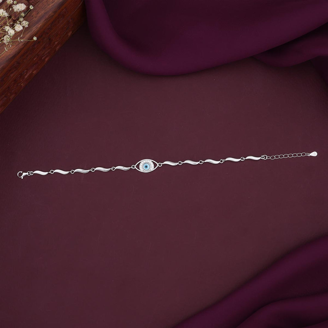 Trendy Glow Silver Bracelet