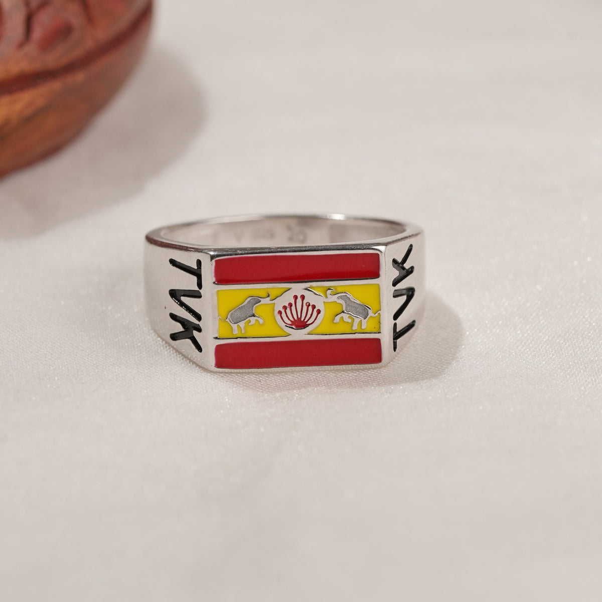 TVK Silver Ring
