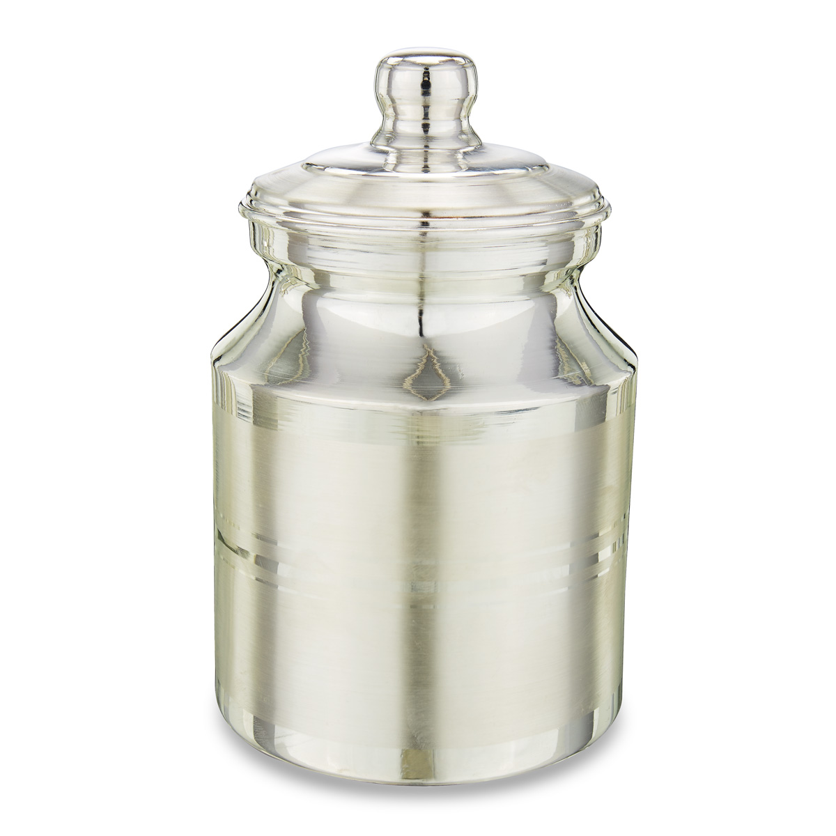 Ghee Jar In Silver