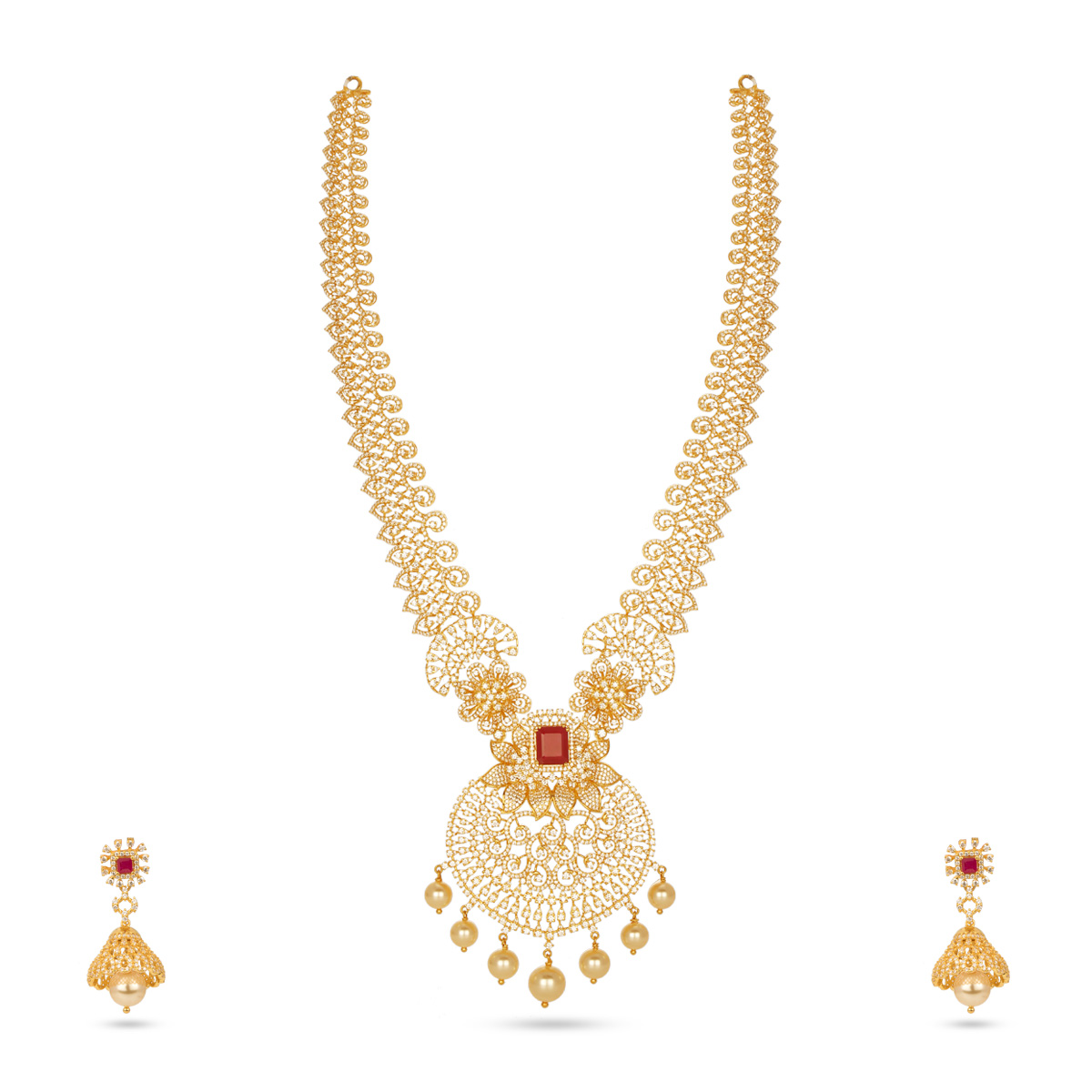 Enviable Necklace with Earrings